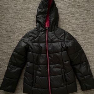 Wonder Nation Girls winter quilted jacket Large